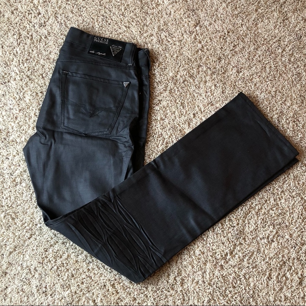 Guess Premium charcoal coated jeans